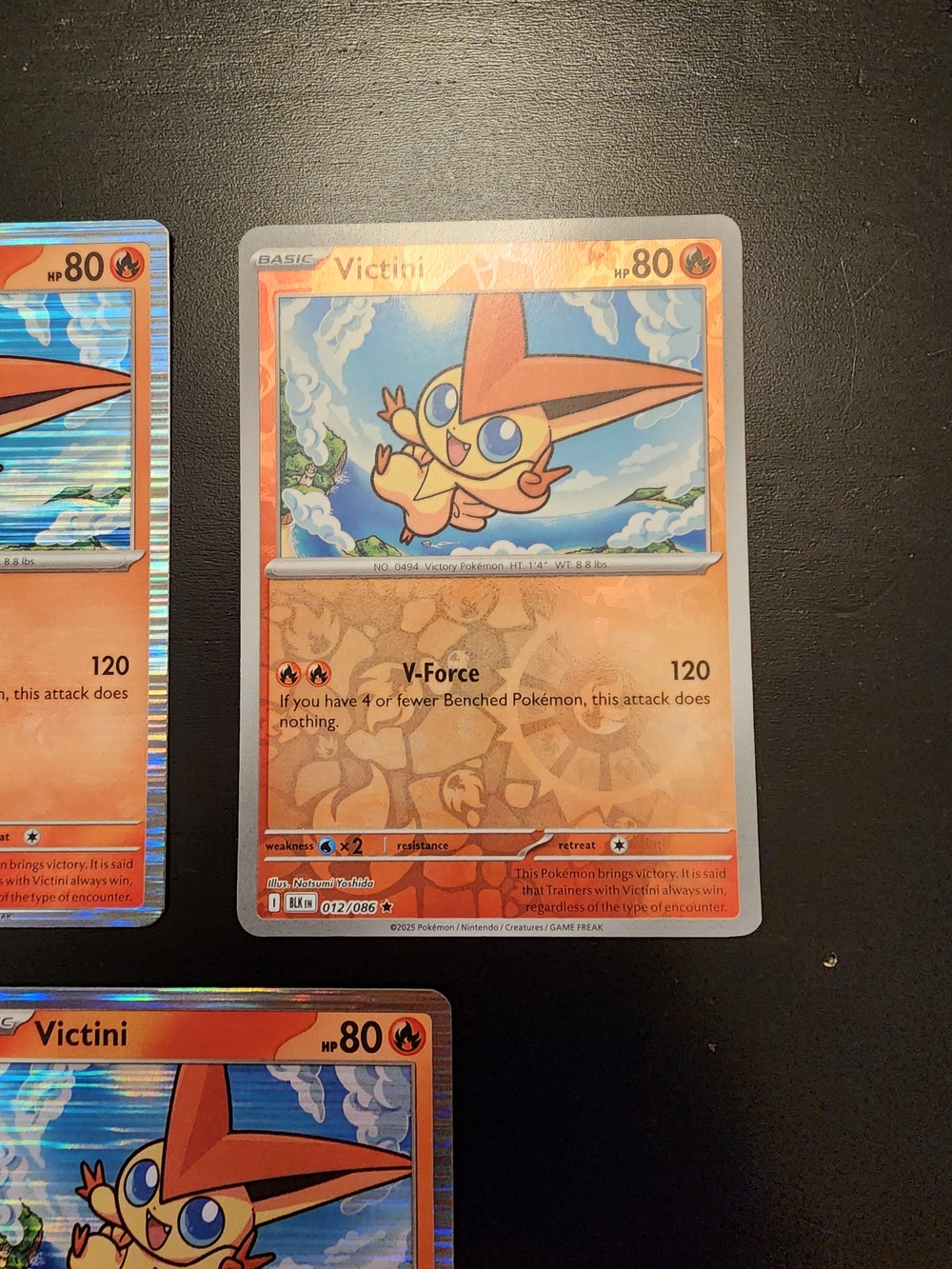 Victini 012/086 Pokémon Card Lot - Picture 3 of 4